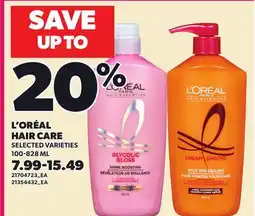 Loblaws L'ORÉAL HAIR CARE offer