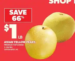 Loblaws ASIAN YELLOW PEARS offer