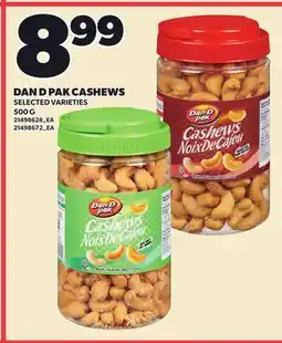 Loblaws DAN D PAK CASHEWS offer