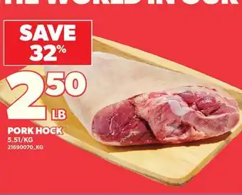 Loblaws PORK HOCK offer