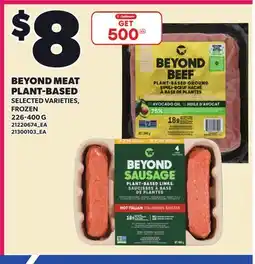 Loblaws BEYOND MEAT PLANT-BASED offer