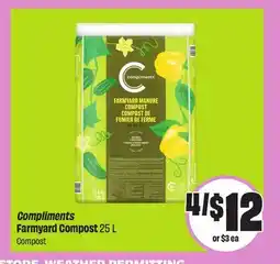 FreshCo Compliments Farmyard Compost offer