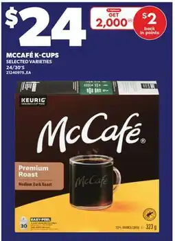 Loblaws MCCAFÉ K-CUPS, 24/30'S offer