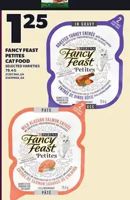 Loblaws FANCY FEAST PETITES CAT FOOD offer