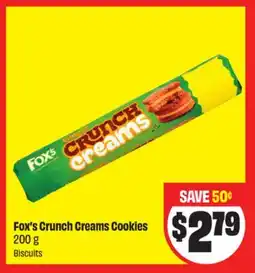 FreshCo Fox's Crunch Creams Cookies offer