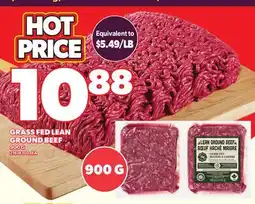 Loblaws GRASS FED LEAN GROUND BEEF offer
