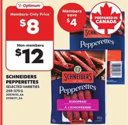 Loblaws SCHNEIDERS PEPPERETTES offer
