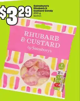 FreshCo Sainsbury's Rhubarb & Custard Candy offer