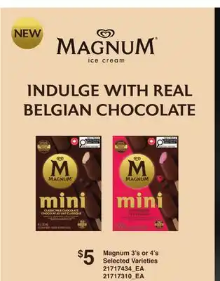 Loblaws MAGNUM, 3'S OR 4'S offer