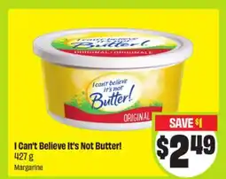 FreshCo I Can't Believe It's Not Butter! offer