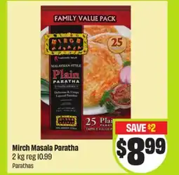 FreshCo Mirch Masala Paratha 2 kg - Vaisakhi offer