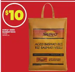 Loblaws SURAJ AGED BASMATI RICE offer