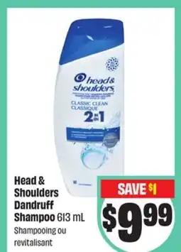 FreshCo Head & Shoulders Dandruff Shampoo offer