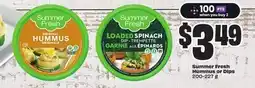FreshCo Summer Fresh Hummus or Dips offer