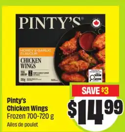 FreshCo Pinty's Chicken Wings Frozen offer