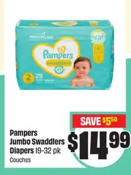 FreshCo Pampers Jumbo Swaddlers Diapers offer
