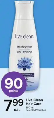 Metro LIVE CLEAN HAIR CARE offer