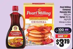 FreshCo Pearl Milling Company Pancake Mix 905 g or Syrup 710 mL offer