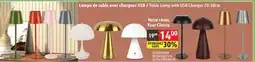 Sushi Shop Table Lamp with USB Charger 20-38cm offer