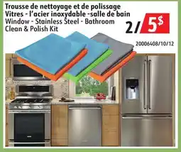 Sushi Shop Window - Stainless Steel - Bathroom Clean & Polish Kit offer