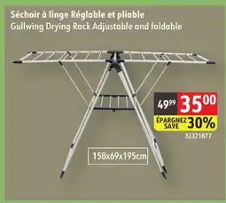 Sushi Shop Gullwing Drying Rack Adjustable and foldable offer