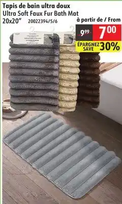 Sushi Shop Ultra Soft Faux Fur Bath Mat offer
