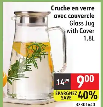 Sushi Shop Glass Jug with Cover offer