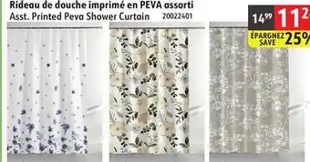 Sushi Shop Asst. Printed Peva Shower Curtain offer