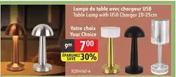 Sushi Shop Table Lamp with USB Charger 20-25cm offer