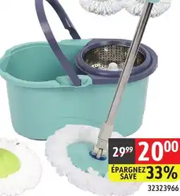Sushi Shop 360 Degree Foot Pedal Cyclone Spin Mop offer