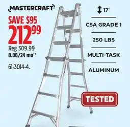 Canadian Tire Mastercraft offer