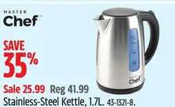Canadian Tire Stainless-Steel Kettle, 1.7L offer