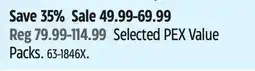 Canadian Tire Waterline Push N' Connect Plumbing Fittings offer