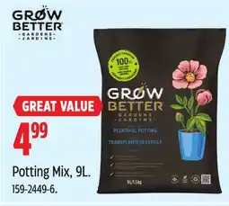 Canadian Tire Grow Better Potting Mix offer