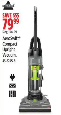 Canadian Tire AeroSwift Compact Upright Vacuum offer