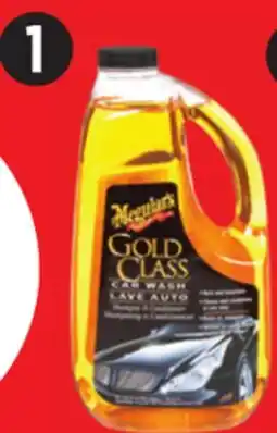 Canadian Tire Meguiar's Gold Class Car Wash offer