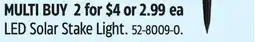 Canadian Tire LED Solar Stake Light offer