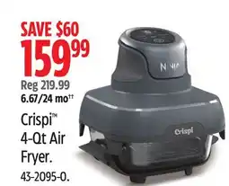 Canadian Tire Crispi 4-Qt Air Fryer offer