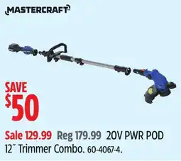 Canadian Tire 20V PWR POD 12˝ Trimmer Combo offer