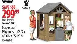 Canadian Tire Maple Leaf Playhouse. 42.13 x 46.06 x 55.12˝ h offer