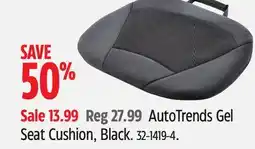 Canadian Tire AutoTrends Gel Seat Cushion, Black offer
