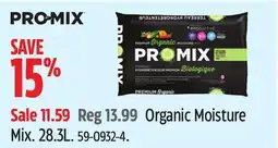 Canadian Tire Pro-Mix Organic Moisture Mix offer