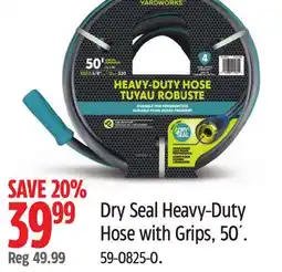 Canadian Tire Dry Seal Heavy-Duty Hose with Grips offer