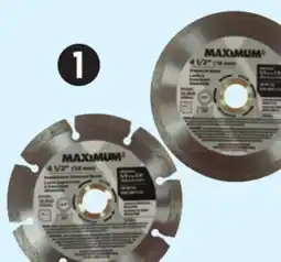 Canadian Tire 4 1⁄2 Diamond Circular Blades offer