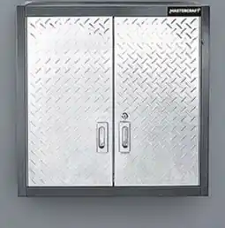 Canadian Tire Mastercraft Metal Wall Cabinet offer