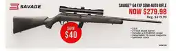 Cabela's SAVAGE 64 FXP SEMI-AUTO RIFLE offer