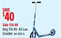 Canadian Tire A5 Lux Scooter offer