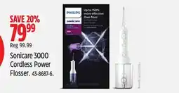 Canadian Tire Philips Sonicare 3000 Cordless Power Flosser offer
