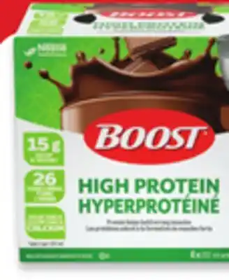Walmart Boost high protein meal replacement offer