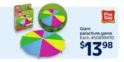 Walmart Giant parachute game offer